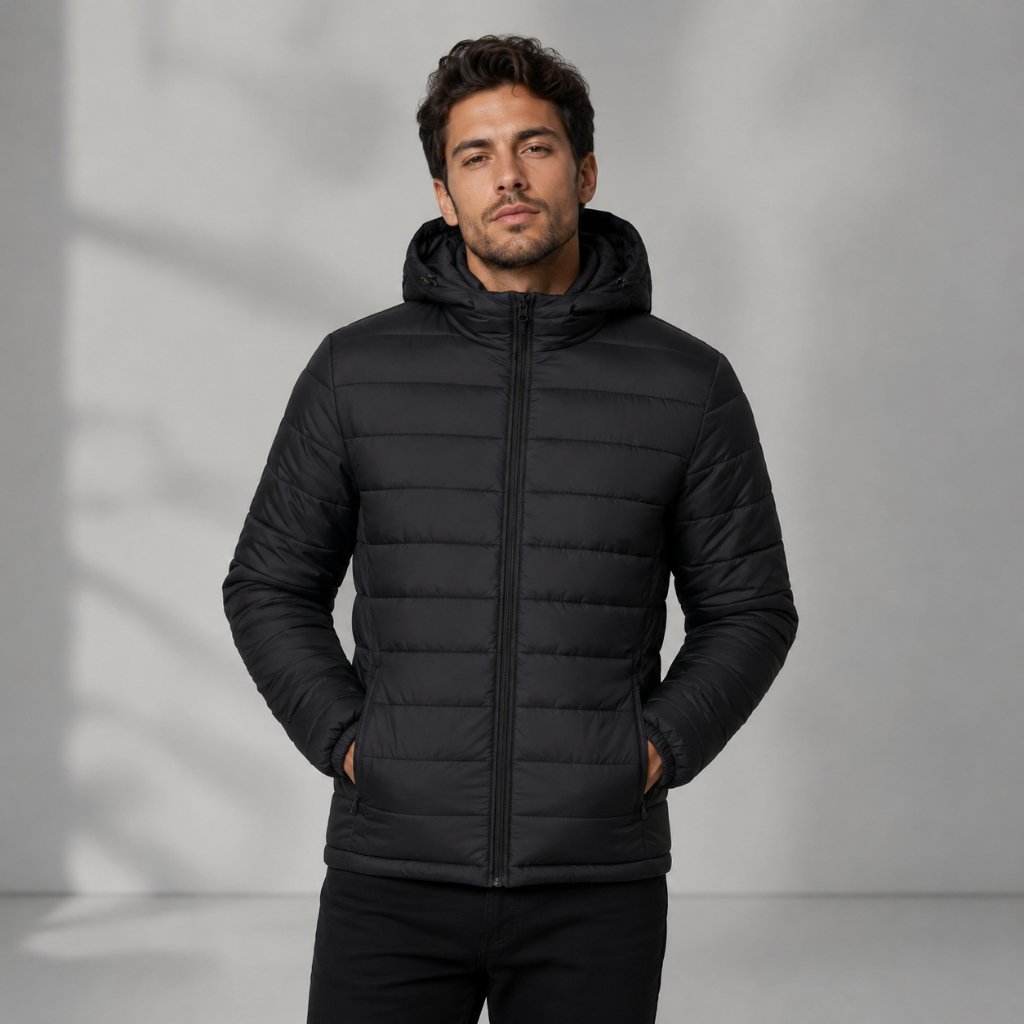 Bobojaco Jaqueta Puffer Moda Inverno Quentinha Feminina Masculina Unissex