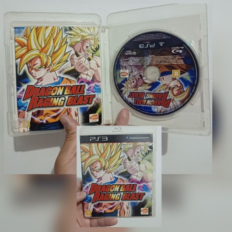 Jogo dragon ball raging blast - PS3 - Playstation 3