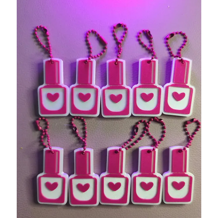 kit com 5 Abridor de latinha moldelo esmalte impressão 3D
