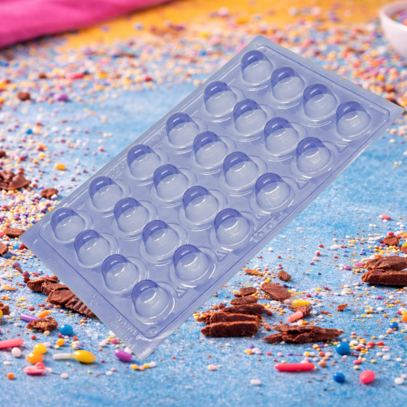 1~4 Forma Profissional Para Chocolate C/ Silicone Mini Trufa P202 Porto (CHOCO)// · foto 2