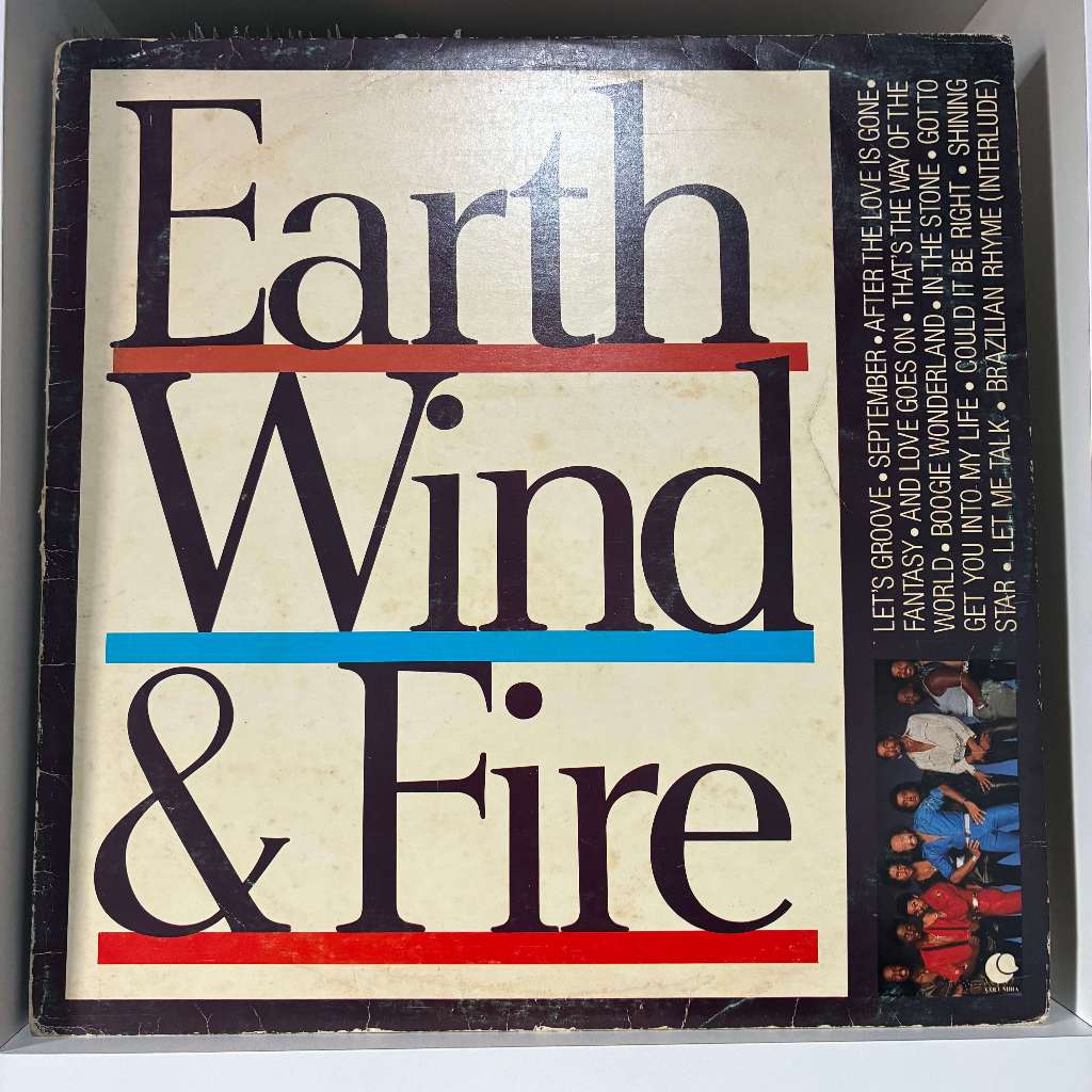 LP Vinil Earth, Wind & Fire - E W & F (Mídia e Capa VG)