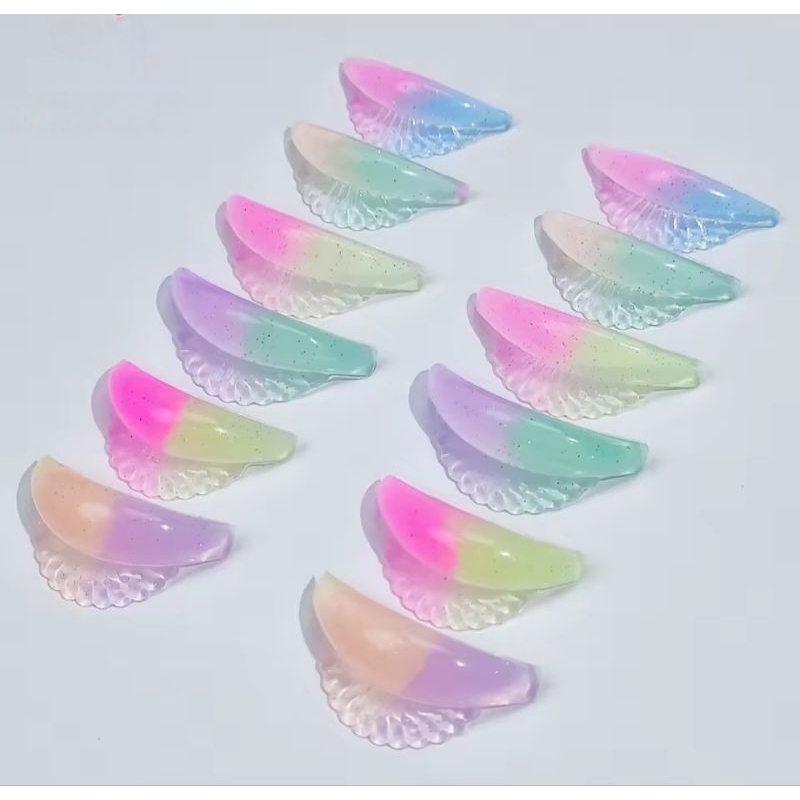 Molde de Silicone Lash Lifting — Molde Concha ou Sereia c/ 6 pares Curvatura C