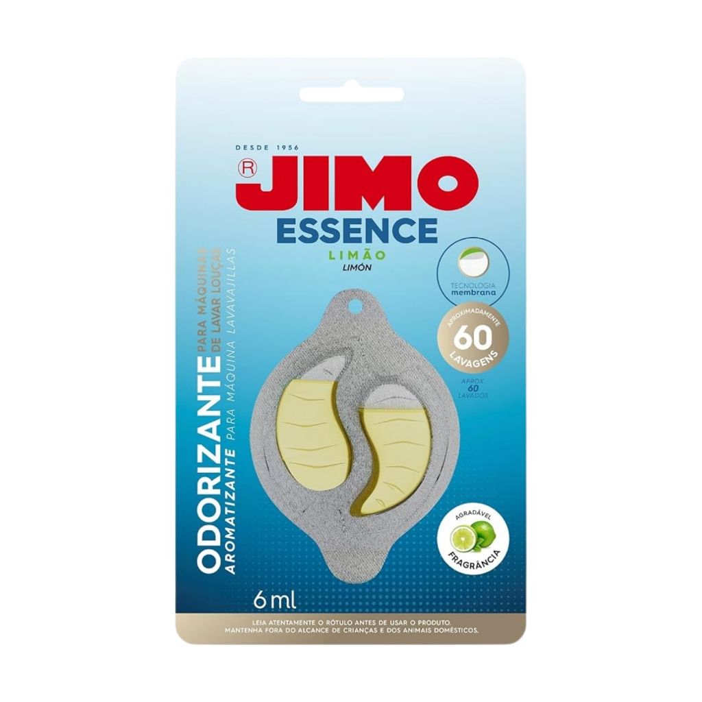 Jimo Essence Limão Máquina Lavar Louças 6ml Odorizante 1un