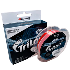 Linha Monofilamento Mazzaferro Trilon Tournament 300m Padrão IGFA Cor Salmão Pesca Esportiva - Diversas Bitolas