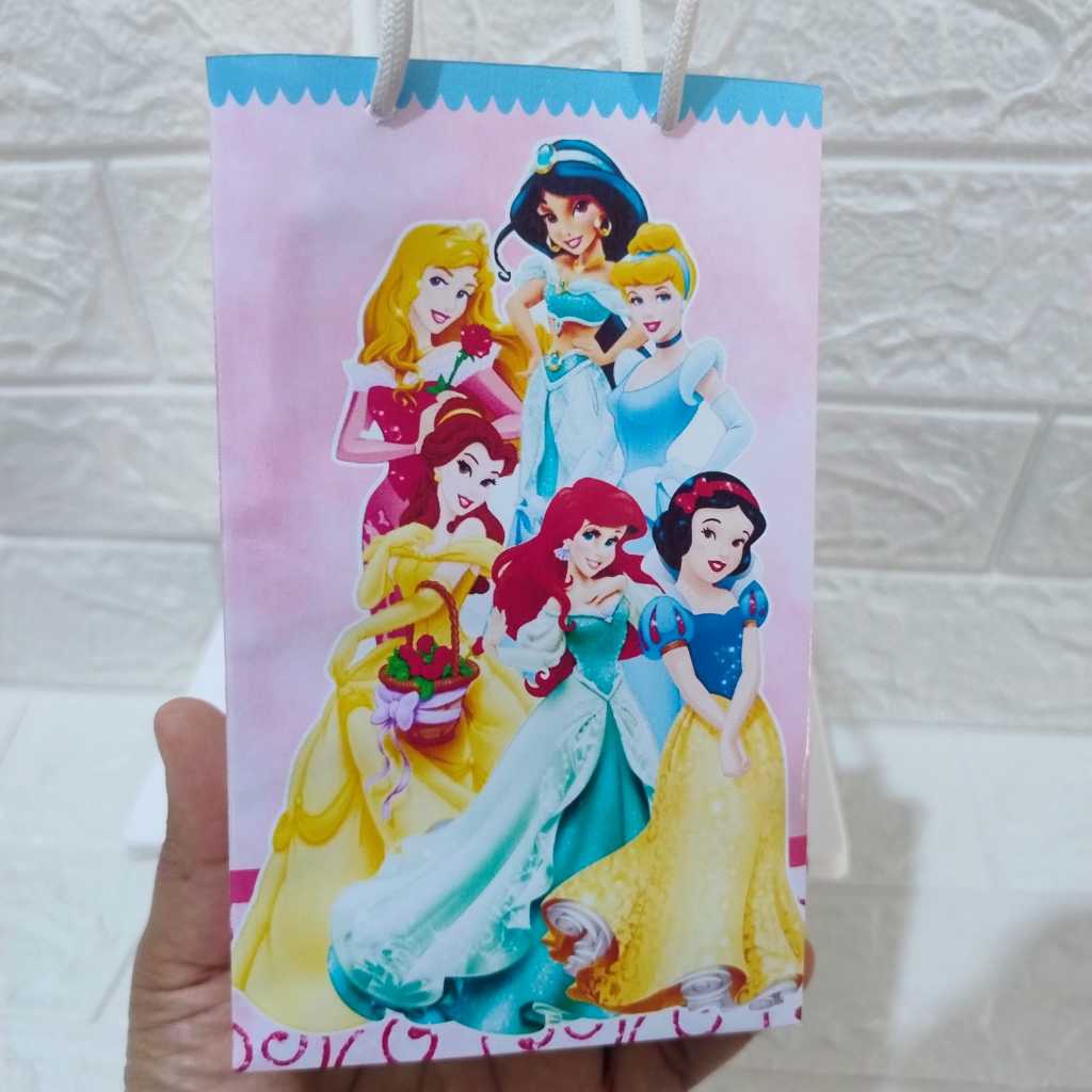 Sacolinha surpresa Personalizada PRINCESAS Sacolinha de lembrancinha para Festa PARA MONTAR