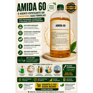Amida 60 1 Kg Espessante Estabilizante Primeira Linha
