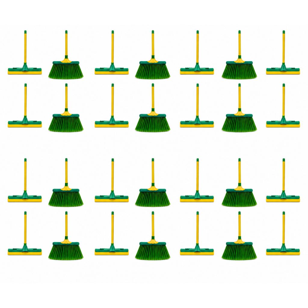 12 SIENA TOP BRASIL E 12 RODO BRASIL 40CM COM CABOS BRASIL