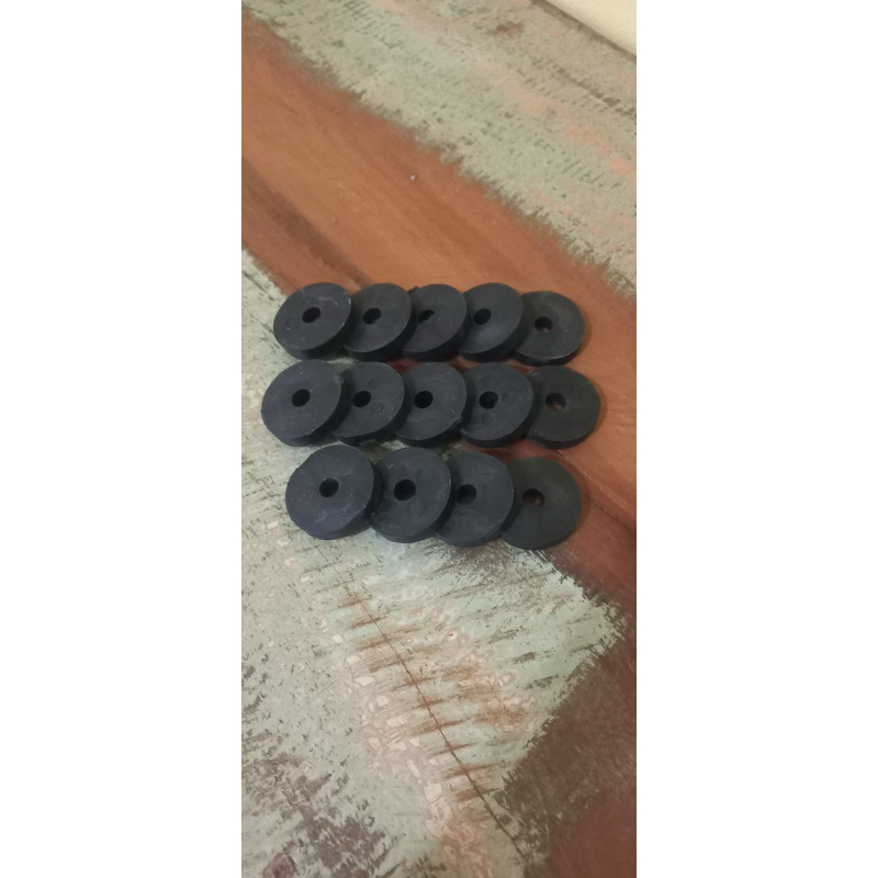Kit 100 peças arruelas.amortecedor coxim Anti vibração para Suporte Split Ar condicionado