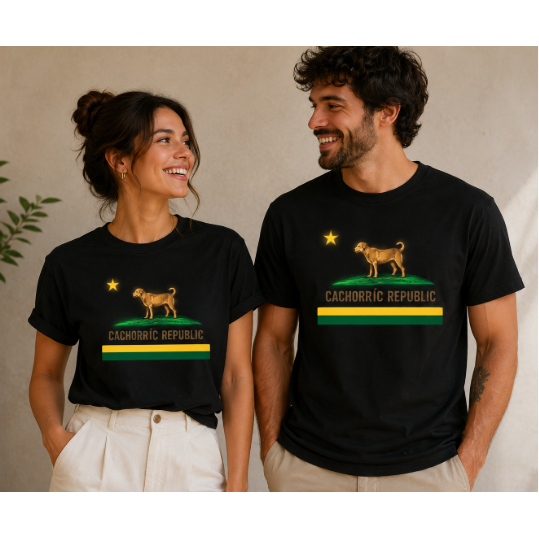 Camiseta Caramelo Republic Cachorro Caramelo Republica Meme