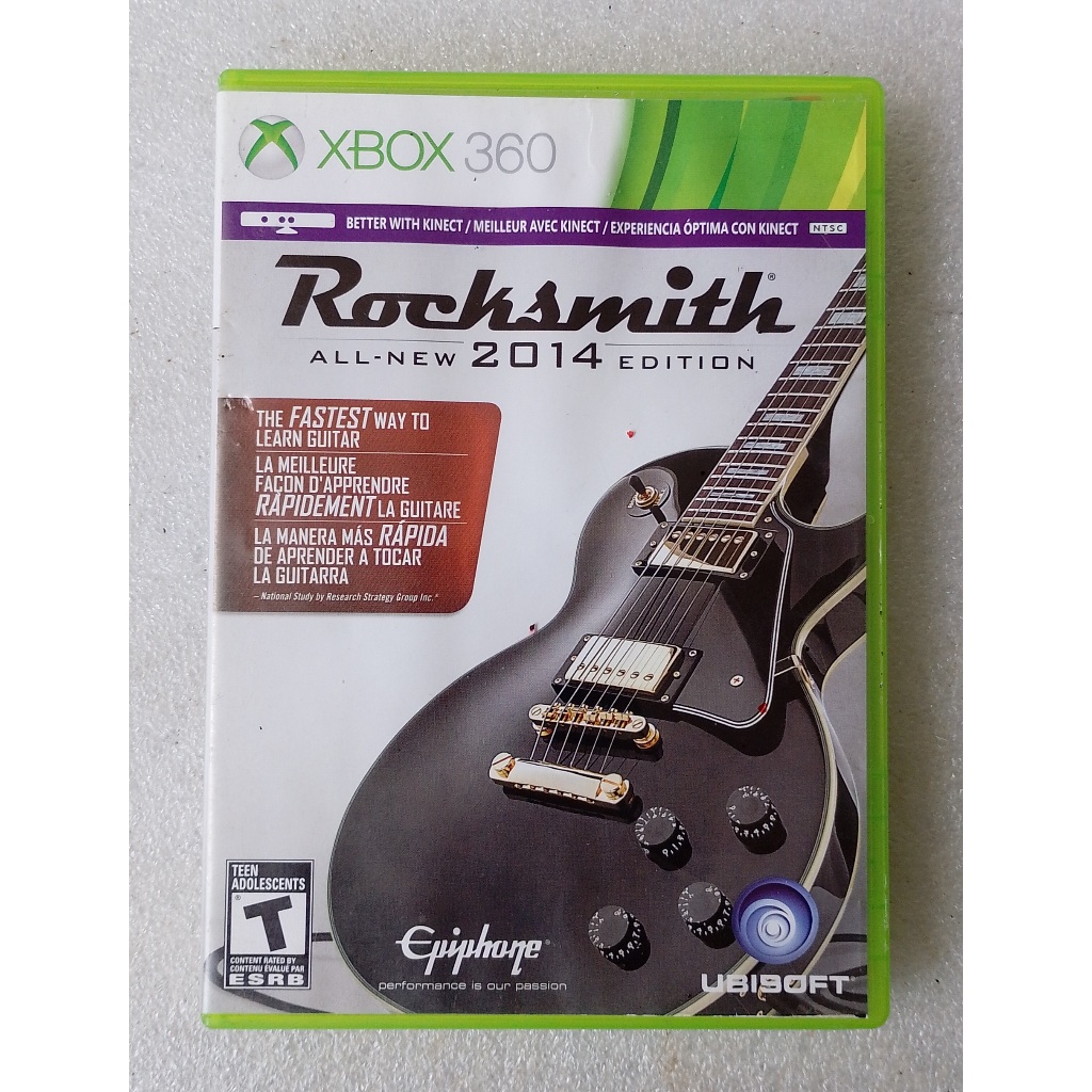 Rocksmith original para Xbox 360 Funcionando - Usado