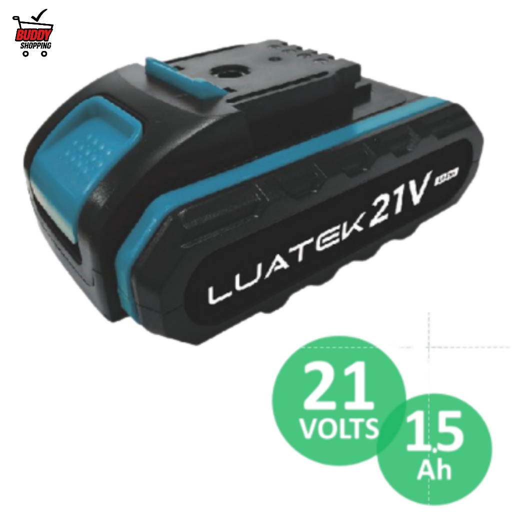 Bateria de Litio Recarregavel para Ferramentas Eletricas Furadeira Encaixe Azul Vermelho 21V