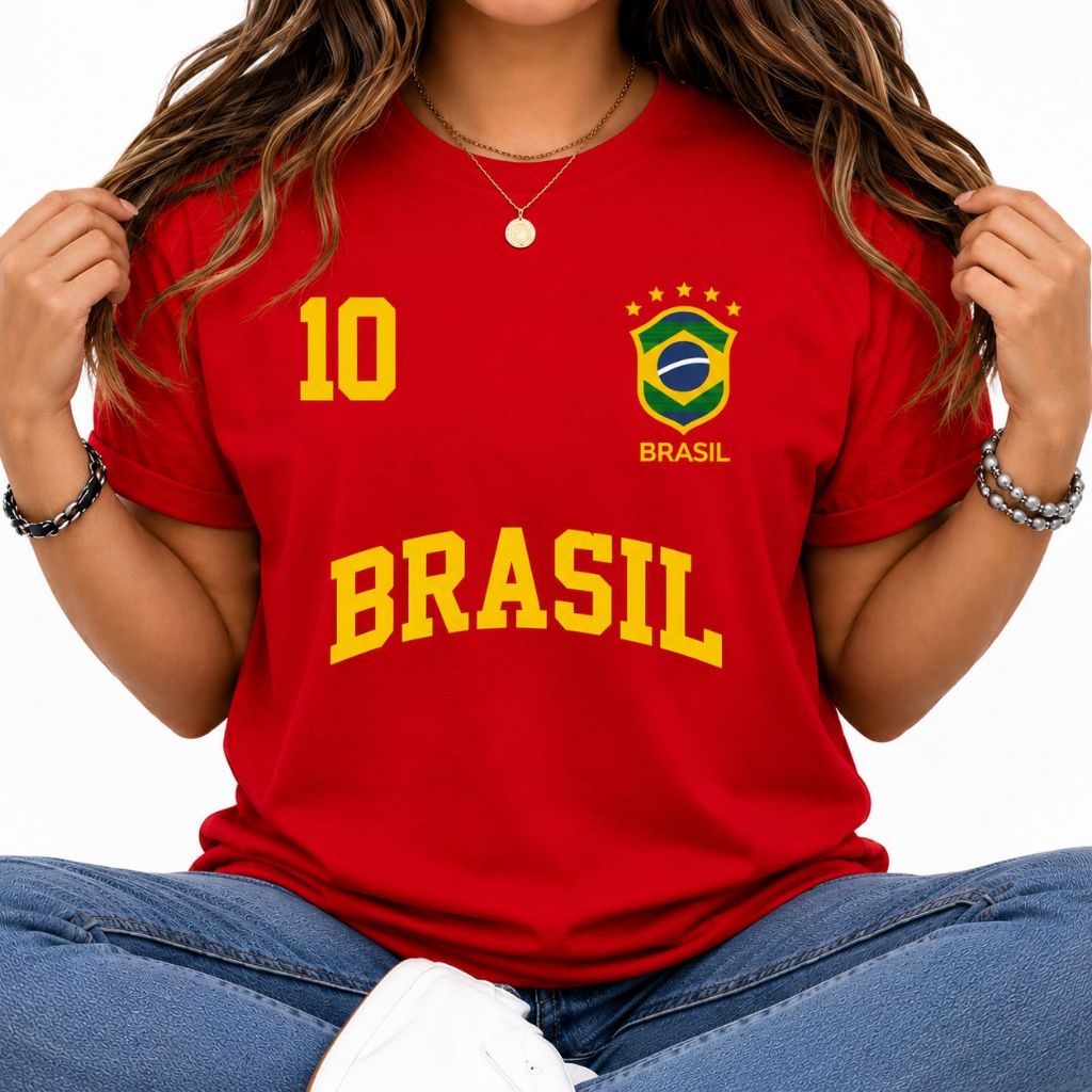 Camiseta Camisa Eleição Patriota Feminina Blusa 100% Algodão Streetwear Estilosa Brasil Copa do Mundo Bandeira Futebol