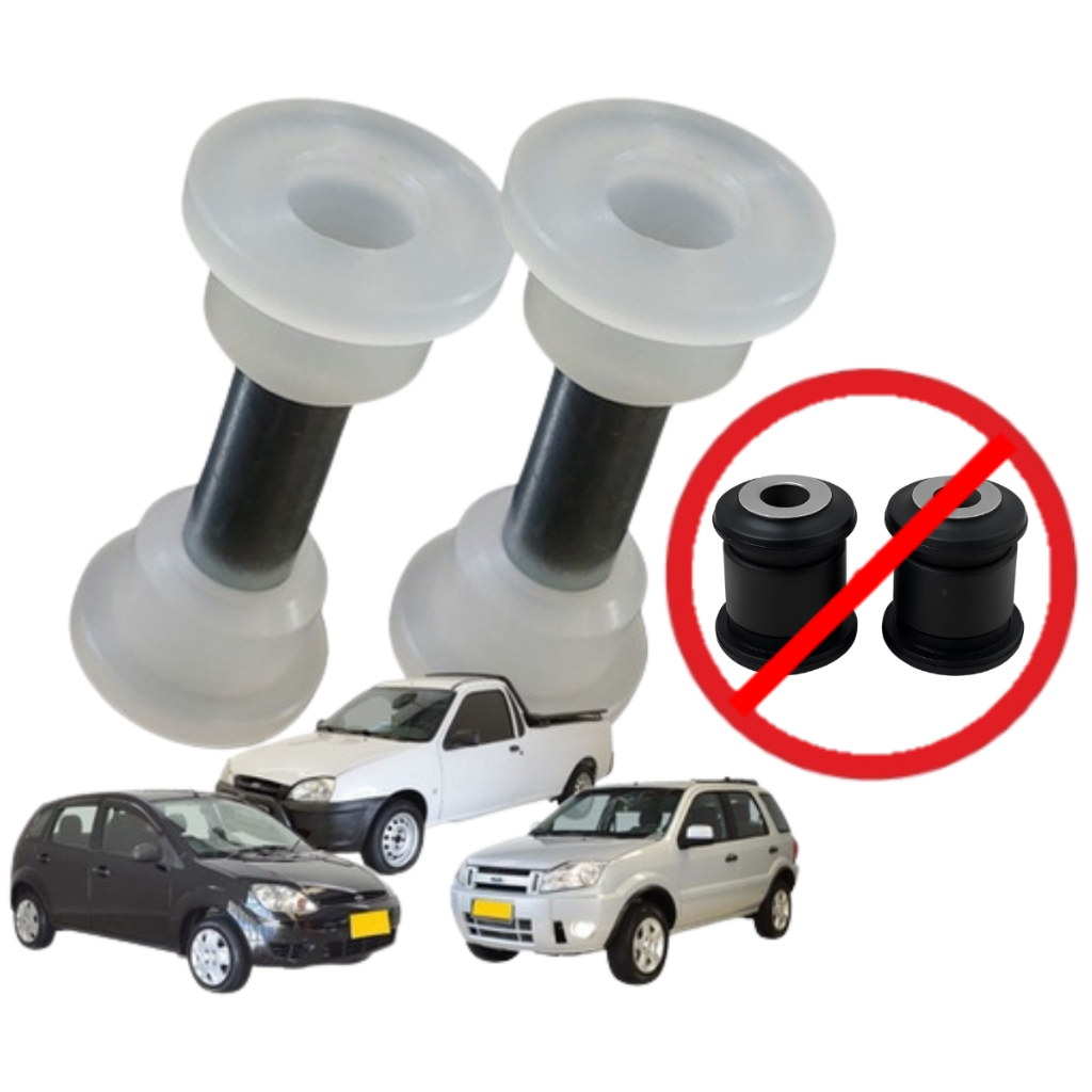 Bucha De Fixação Caixa De Direção Hidráulica Ford Fiesta Ecosport Courier Ka