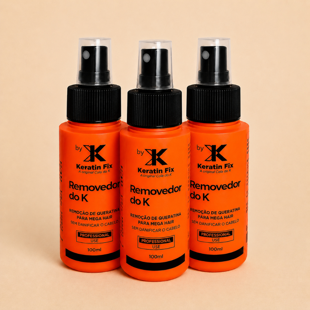 3 REMOVEDORES DE COLA DE QUERATINA DO "K"