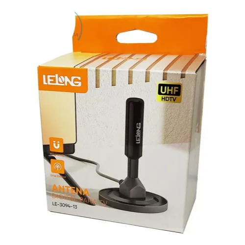 Antena Digital Interna Externa HDTV UHF VHF Cabo 5 Metros LE-3094-13 - Lelong
