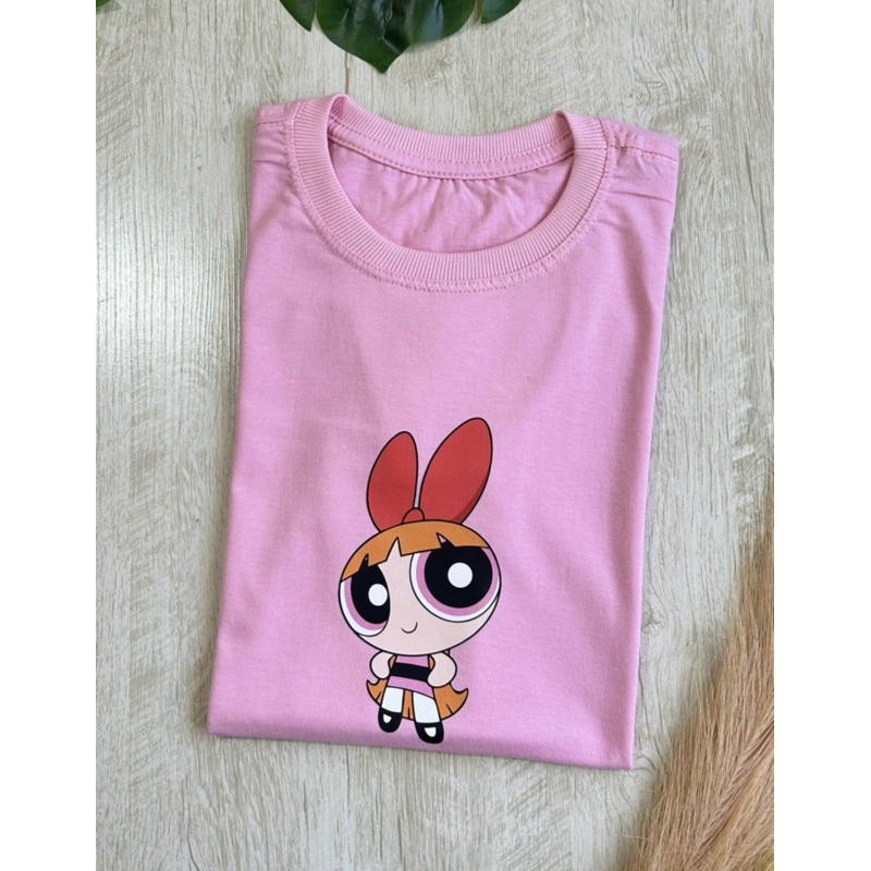 Camiseta Feminina Estampada Meninas Superpoderosas Premium Infantil e Adulto