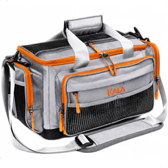 Bolsa Mala Maleta De Pesca Acolchoada Tática Camping Trilhas Viagem Apetrechos Pescaria Reforçada Kala BPK-540