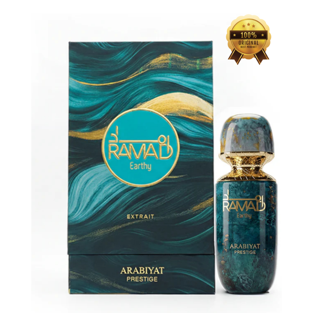 Perfume Arabe Ramad Earthy Arabiyat Prestige Extrait De Parfum 100ml Unissex Original Lacrado