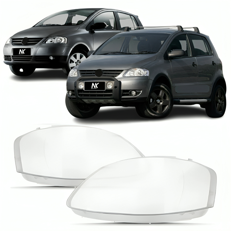 Par Lente Farol Fox CrossFox 2004 2005 2006 2007 2008 Foco Simples