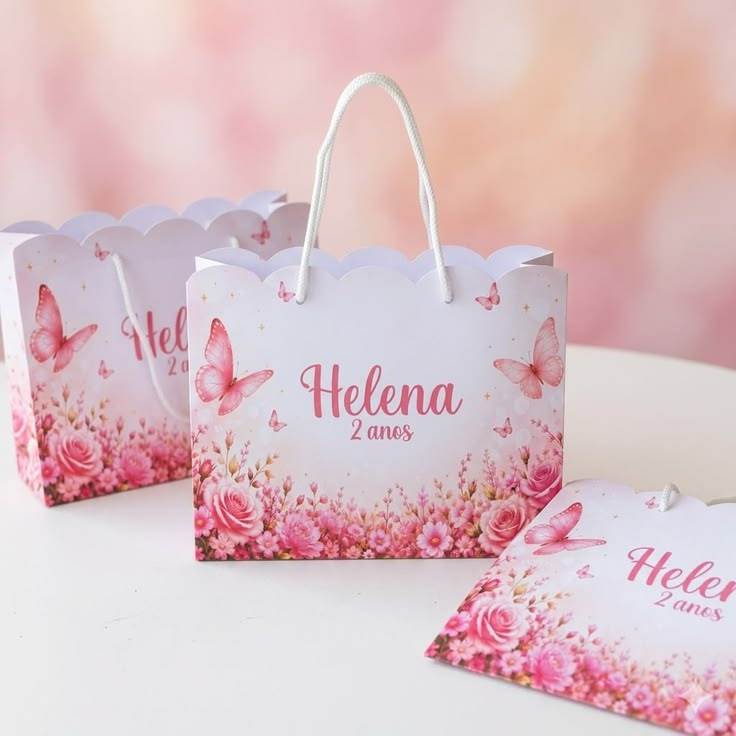 Sacola Personalizada Nuvem  |Lembrancinha | Aniversário qualquer tema