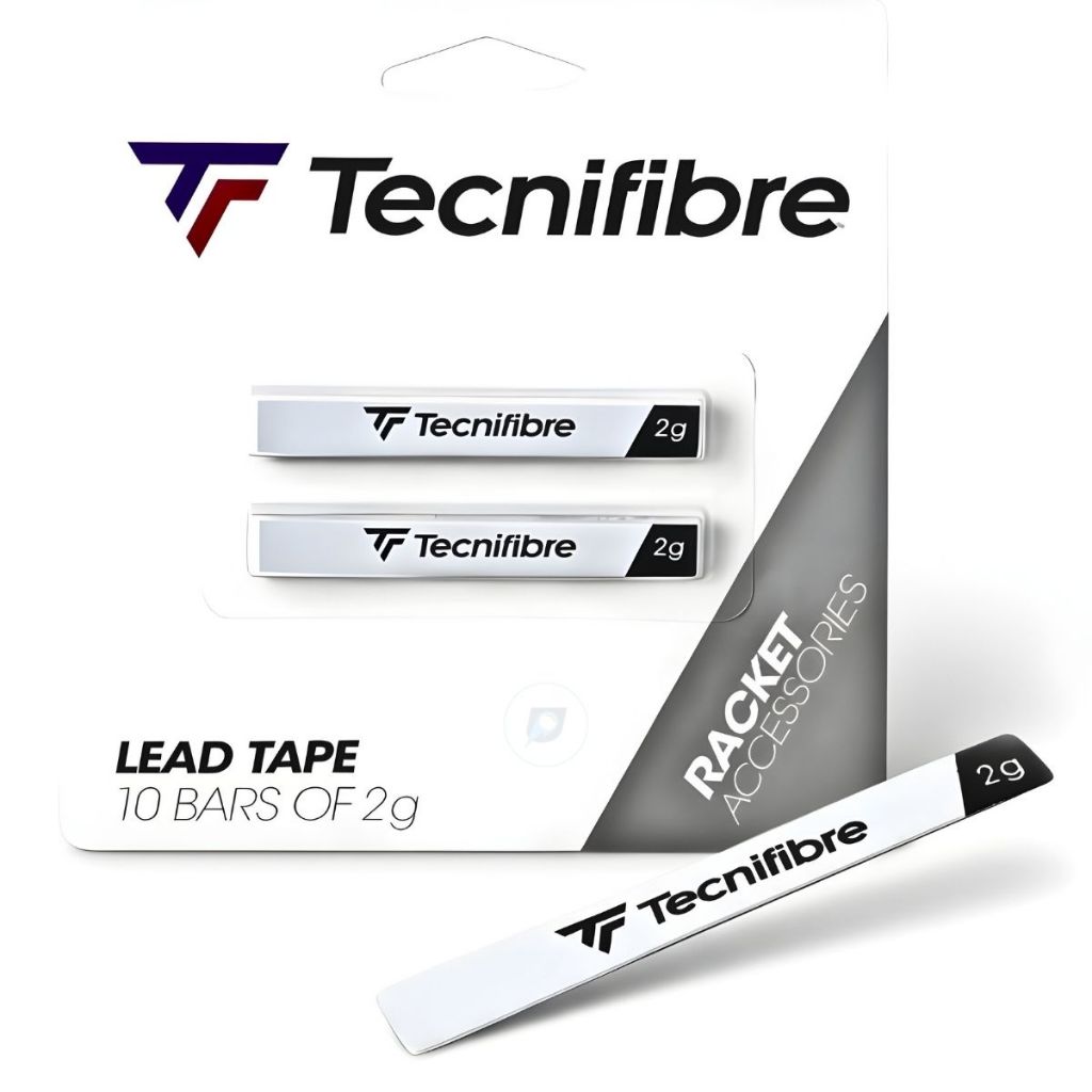 10 Lead Tape Peso Adesivo Chumbo Tecnifibre Raquete 2g Beach Tennis Tênis Pickoball