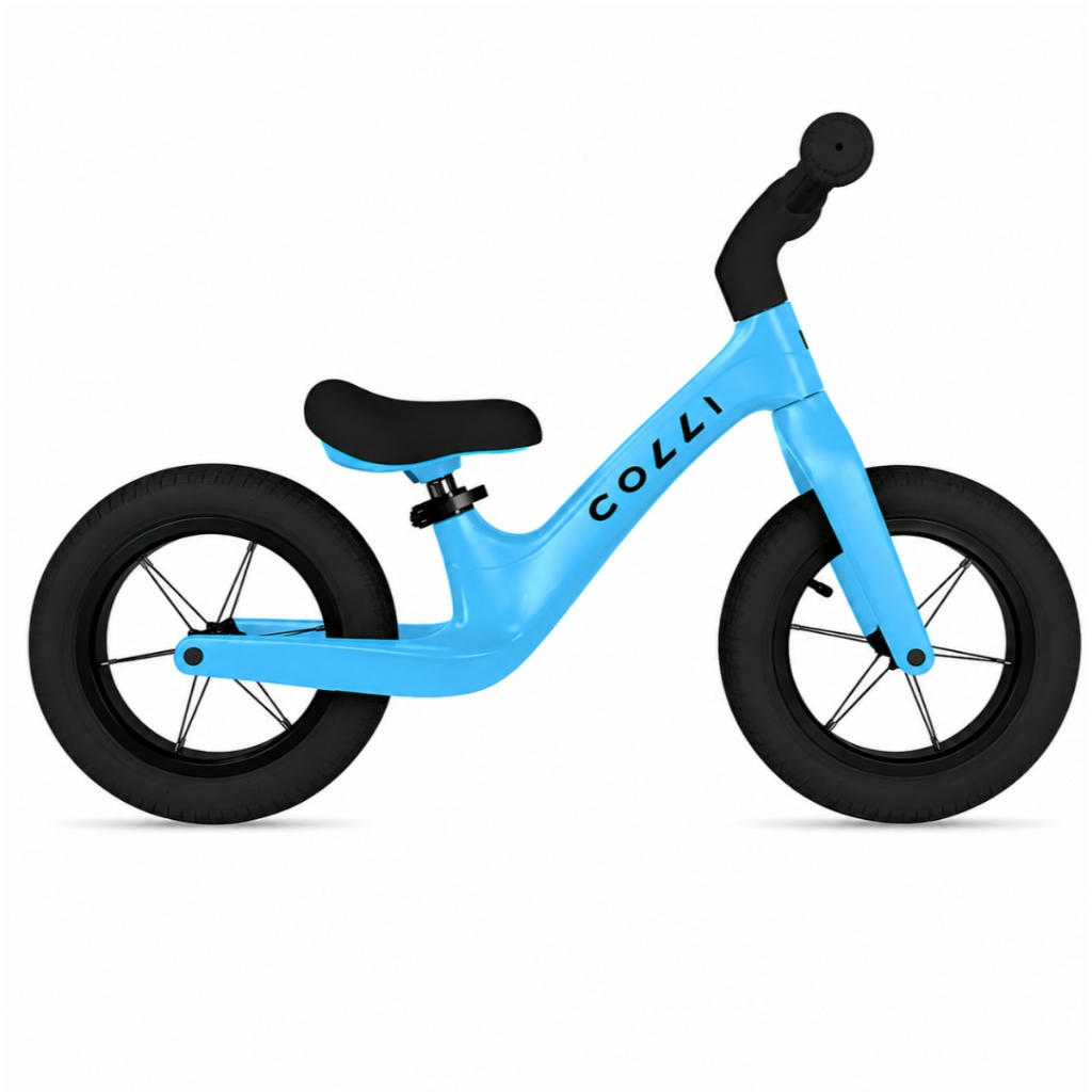 Bicicleta Colli Pitukinha Balance Azul Champanhe