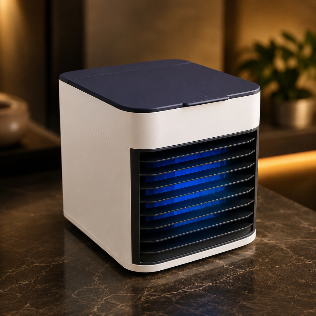 Climatizador Portátil Purificador Aquecedor Ventilador Umidificador