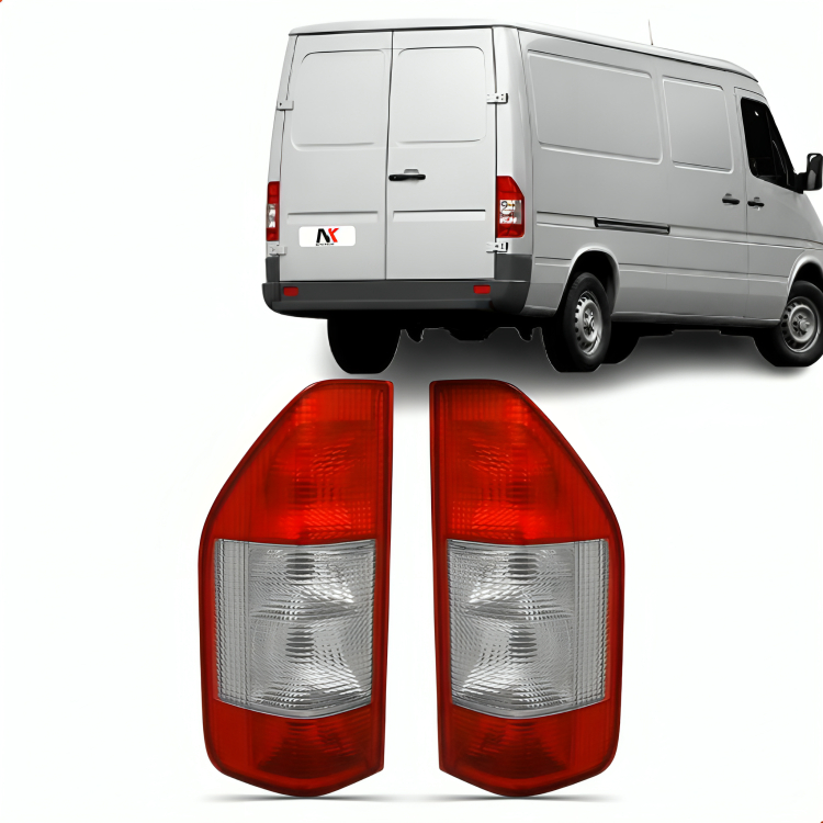 Par/ Un Lanterna Traseira Sprinter 2003 2004 2005 2006 A 2011 Novo 1ª Linha