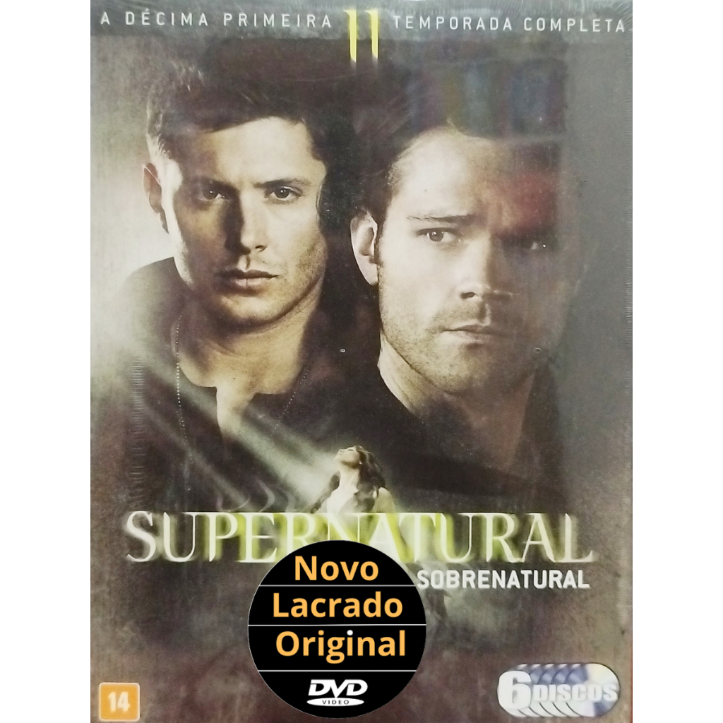 Box DVD Supernatural 11ª Temporada - Completa e Original - Esta temporada traz batalhas intensas