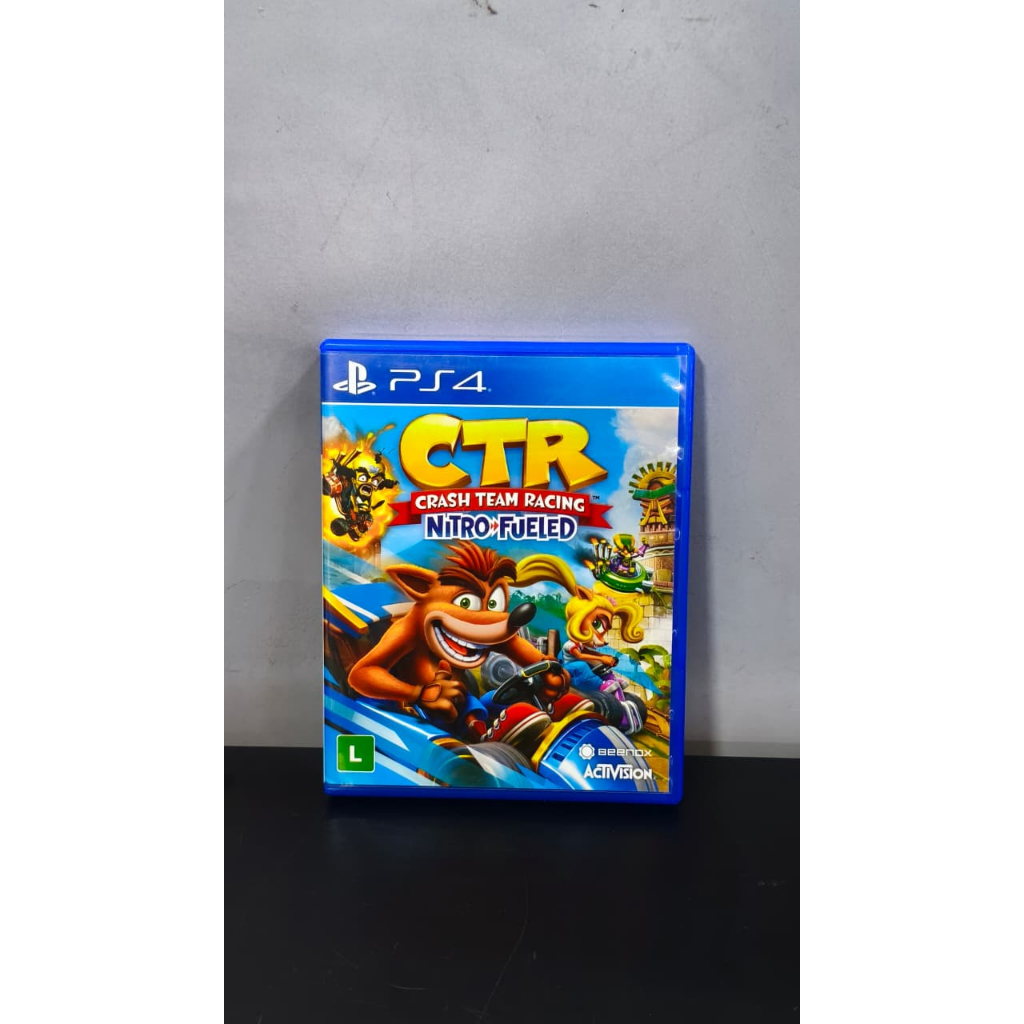 CTR CRASH TEAM RACING NITRO FUELED MIDIA FISICA PS4