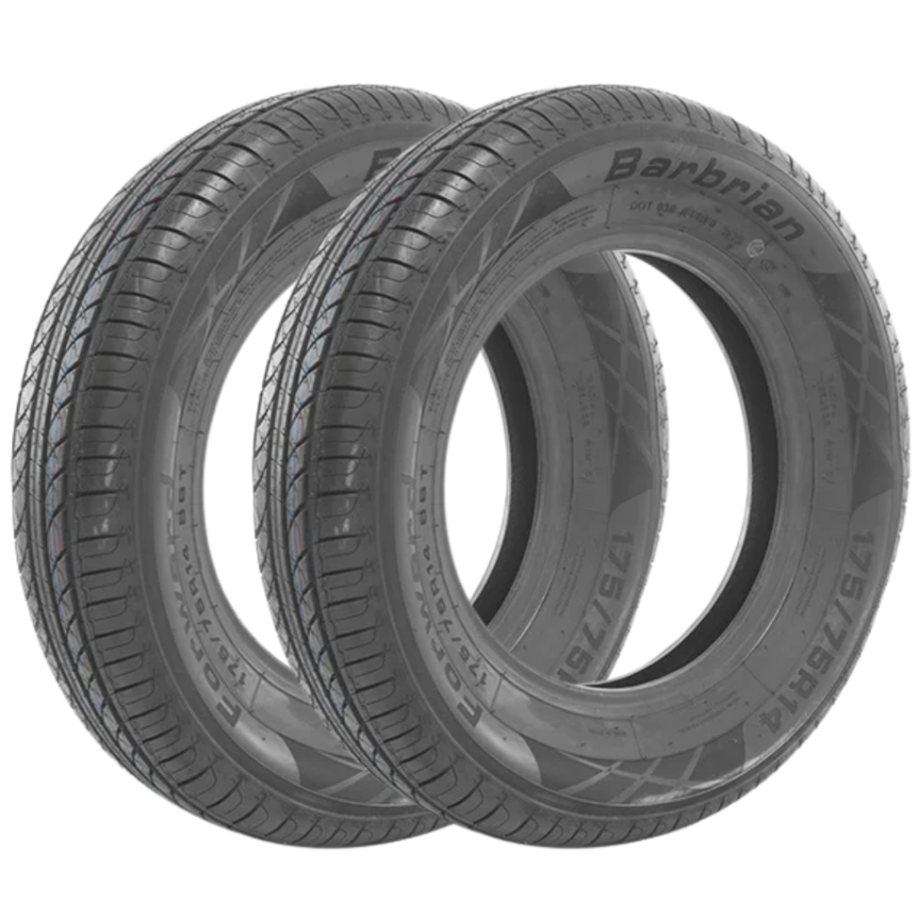 Kit 2 Pneus 175/75 R14 Barbrian Forward 86T Aro 14 Novos