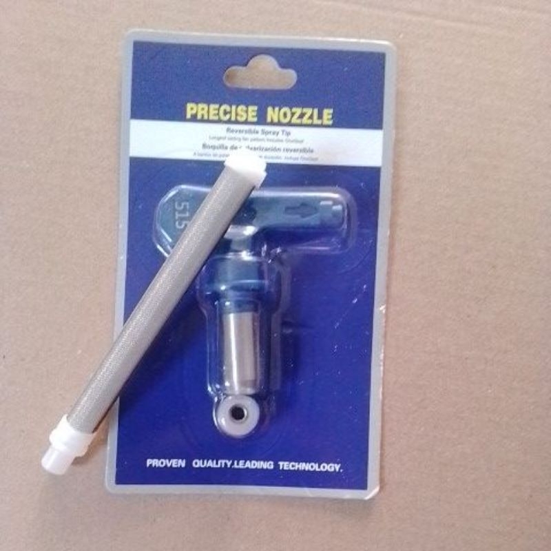 bico para airless com leque e peneira para impurezas
