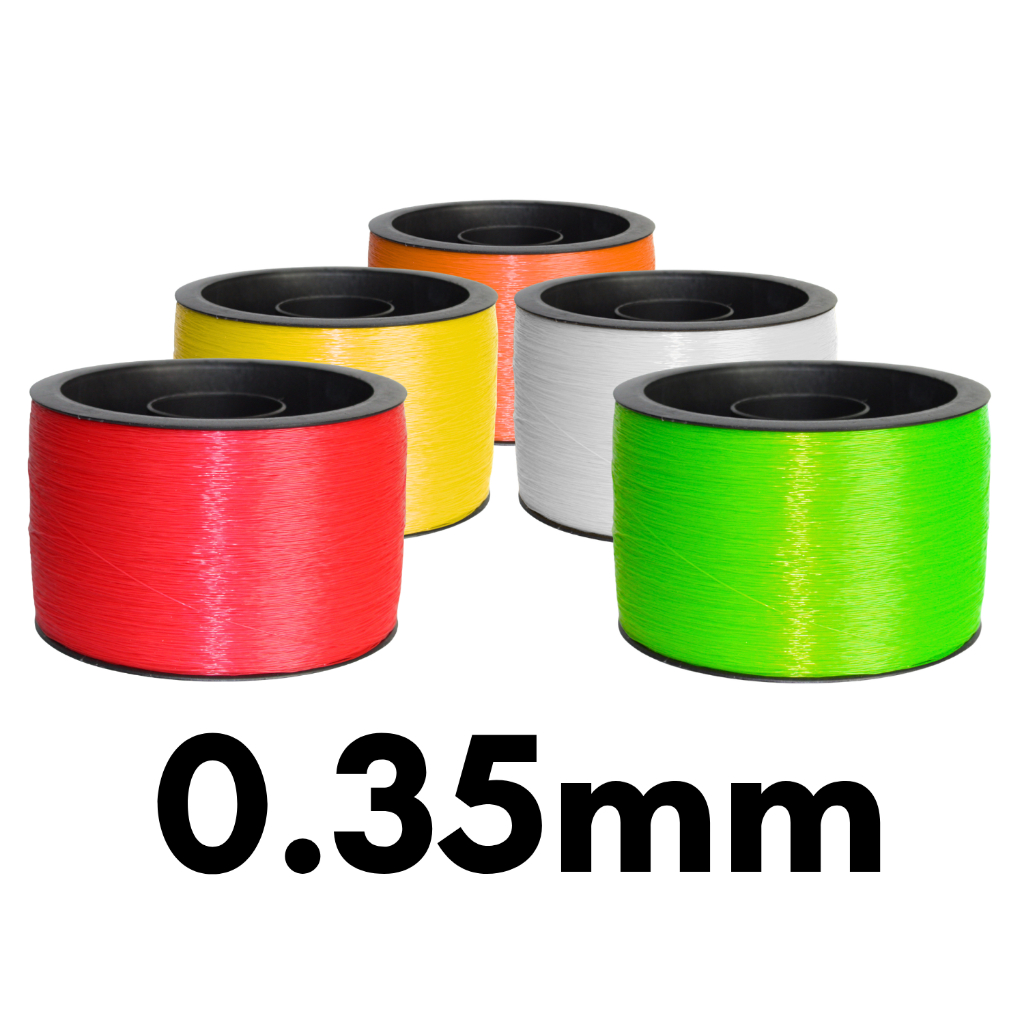 Linha de nylon para pipa 3000 jardas - fio 0,35mm