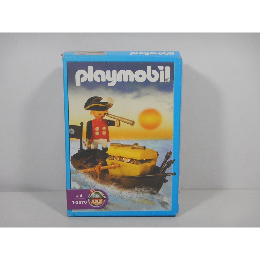 Playmobil 3570 Pirata Com Bote - Antex - Argentina - Lacrado