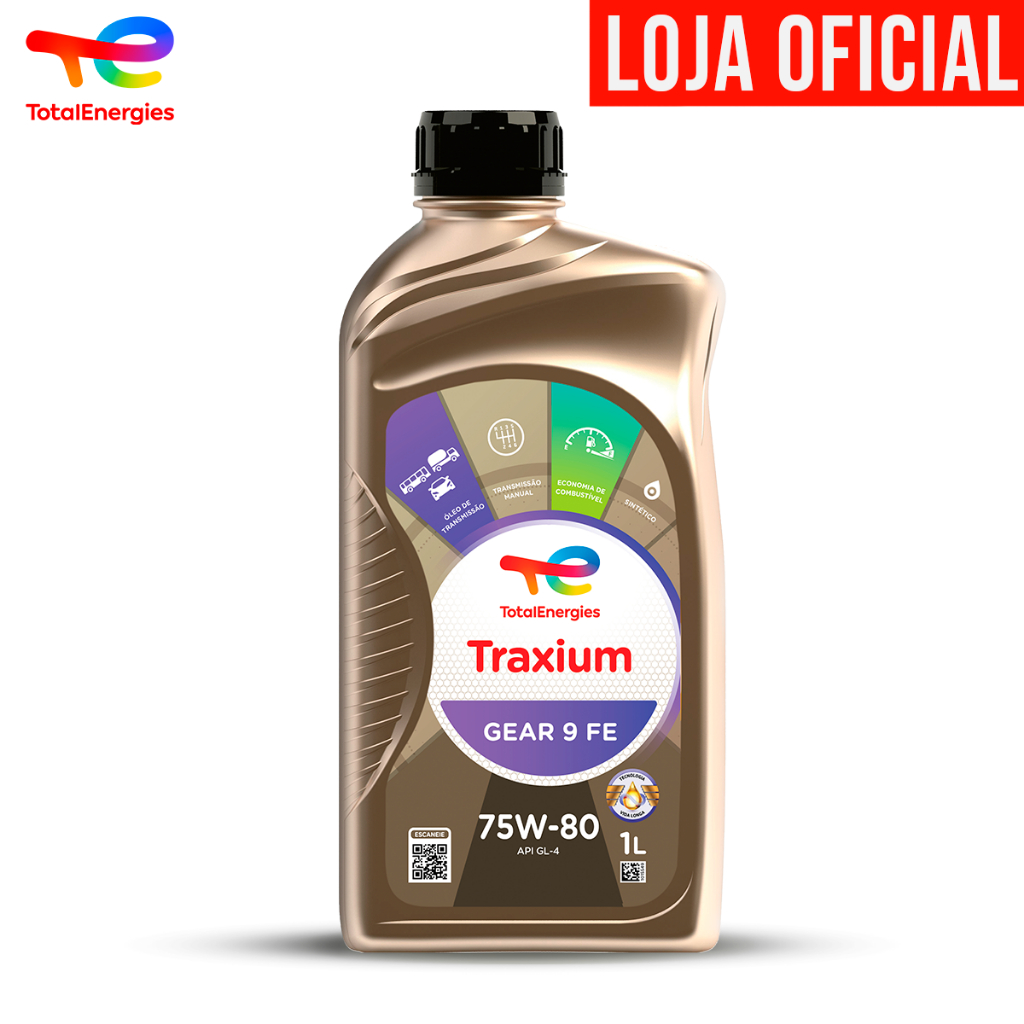 Óleo De Câmbio Manual 75w80 Totalenergies Traxium Gear 9 Fe