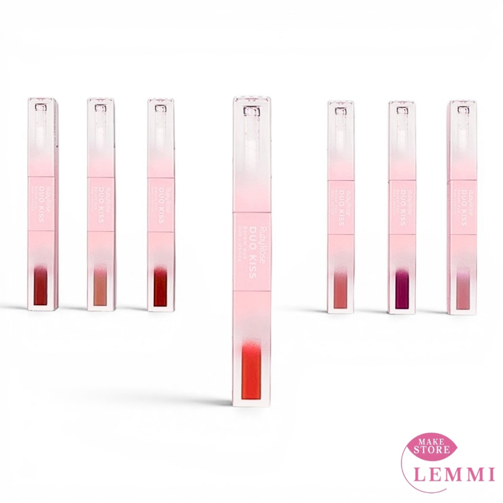 Batom Dou Kiss Ruby Rose HBL6203 𝗔𝗹𝘁𝗮 𝗖𝗼𝗯𝗲𝗿𝘁𝘂𝗿𝗮