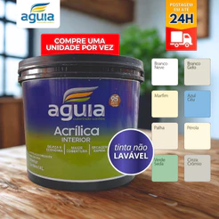 Tinta Águia Acrílica Premium Branco 14L Acabamento Fosco