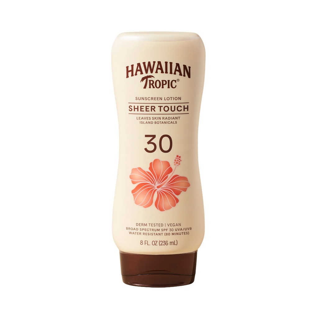 Protetor solar Hawaiian Tropic Sheer Touch Ultra Radiance, FPS 30 236ML IMPORTADO EUA