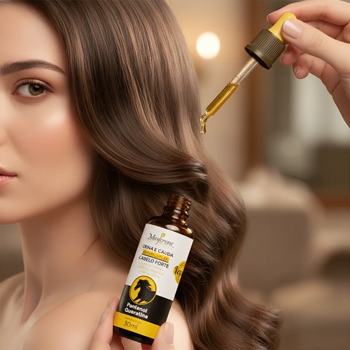 Sérum Crina e Cauda Com Rícino Queratina Pantenol Maycrene