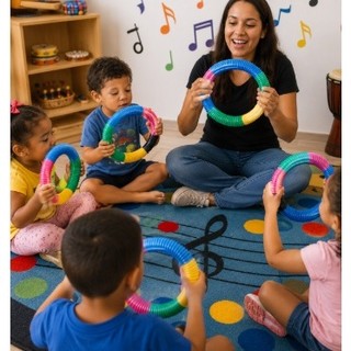 Circulo de chuva médio musicalização infantil contação de histórias Musicoterapia