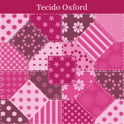 Tecido Oxford Estampado Leve Fluido Caimento Perfeito 1,50m Largura Cortes 1 a 4 Metros