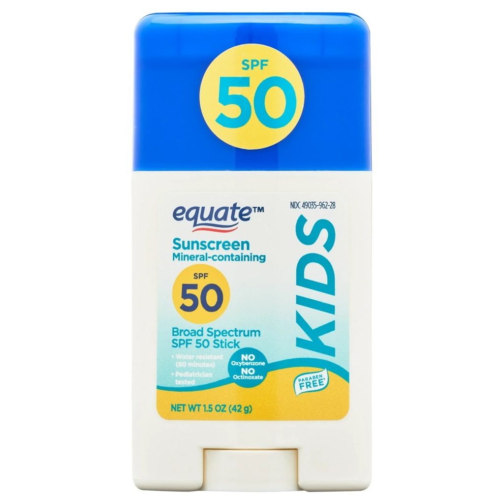 EQUATE PROTETOR SOLAR KIDS SPF 50 BASTÃO 42G IMPORTADO EUA