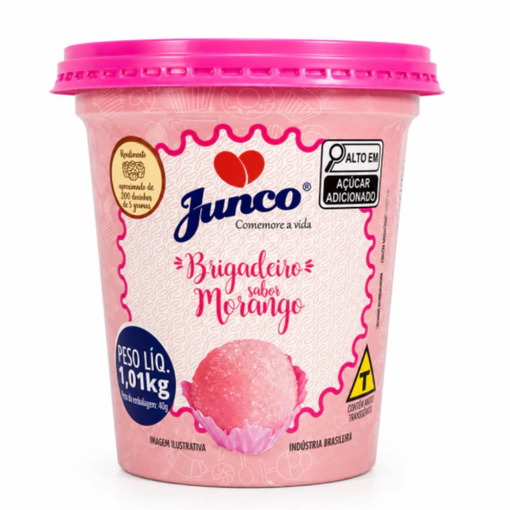 Junco Brigadeiro De Morango 1,01kg