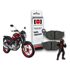 Pastilha Freio Traseiro Fischer Cb250f Twister 2016 Até 2022