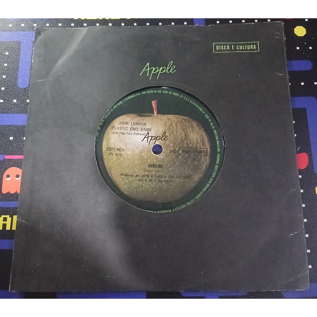 LP Compacto: John Lennon Plastic Ono Band / Apple Imagine (Original)
