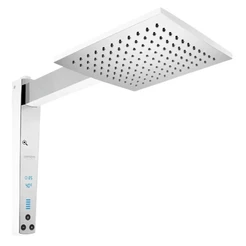 Chuveiro Lorenzetti Acqua Century Digital Branco/Cromado 127V 5500W | 220V 6800W e 7500W Original