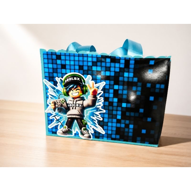 Sacolinha Personalizada Lembrancinha Aniversário Infantil | Sacola Surpresa | Qualquer Tema | Festa Personalizada | 20x1