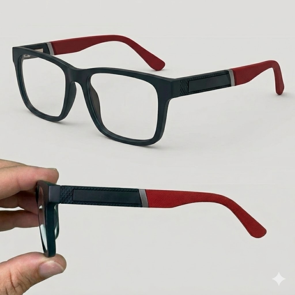 Armação de Grau TR90 Leve e Resistente Óculos Confortável Para Lentes de Grau Longe Perto