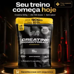 Creatina MuscleTech Original 500g Sem Sabor
