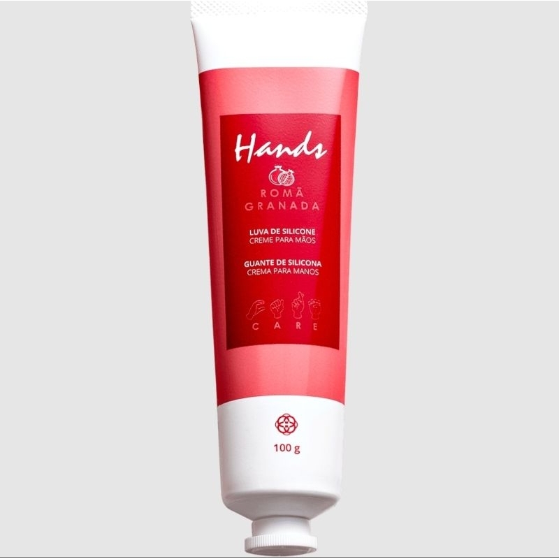 Luva de Silicone Hidratante para as Mãos Romã 100 g Hinode